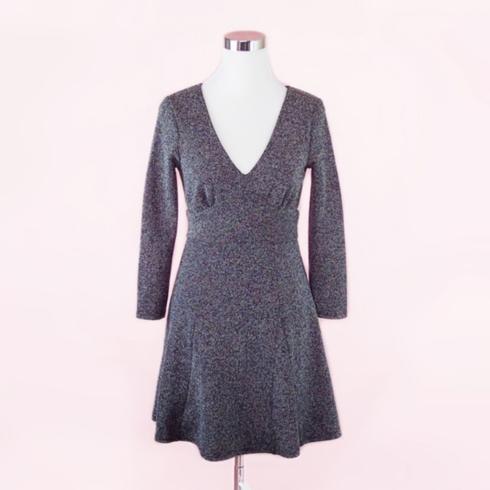 Free People Heartstopper Tweed Knit Dress